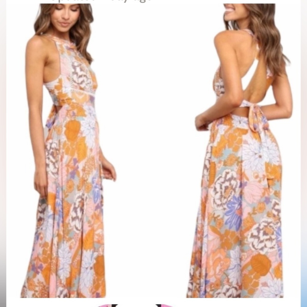 Abel the Label Halter Maxi Dress